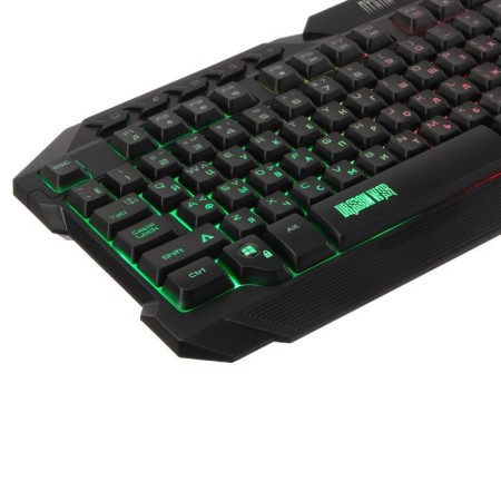 Keyboard set+mouse+Carpet Qumo Mystic K58/M76, Wending, Membram, 3200 DPI, USB, Black-2