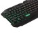 Keyboard set+mouse+Carpet Qumo Mystic K58/M76, Wending, Membram, 3200 DPI, USB, Black