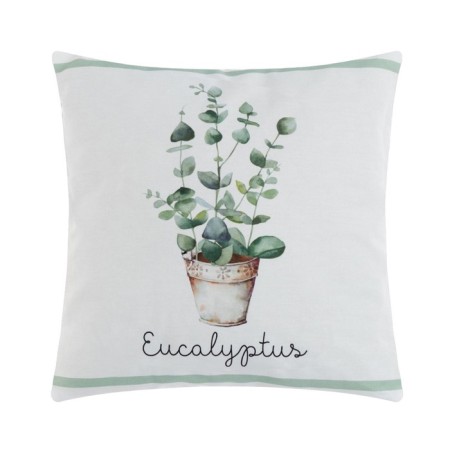 Decorative pillowcase "Ethel" Eucalyptus (type 2), 48 x 48 cm, 100% cotton-5