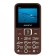 Cell phone Maxvi B200 Brown