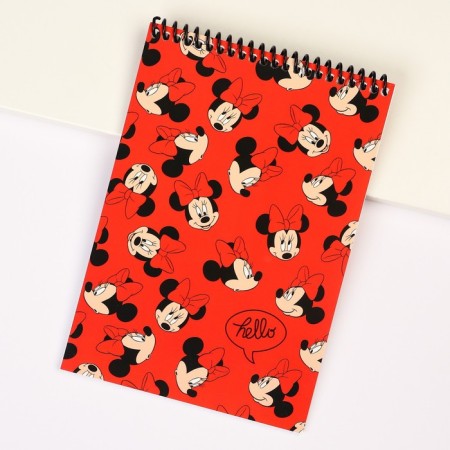 Notepad A5, on the crest, 40 sheets, Minnie Mouse-2