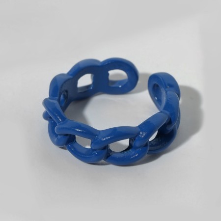 Amore ring circuit, blue, dimensionless color-3