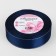 A satin ribbon “Silver threads”, 25 mm × 23 ± 1 m, blue color No. 038