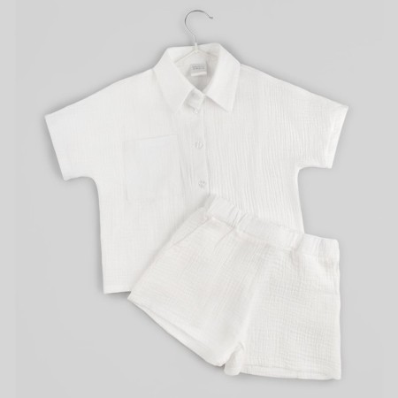Muslim children's costume Amarobaby Easy, height 110 cm, white color-14