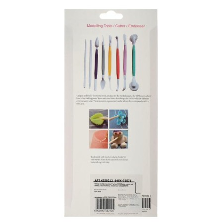 Set of sculpting tools, 8 pieces-1