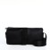 Youth bag with zipper, black color