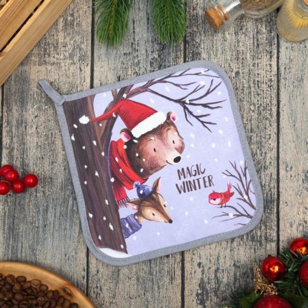 Take "Magic Winter" 19x19 sarzha, 100% x/l, Vatin 250g/m2