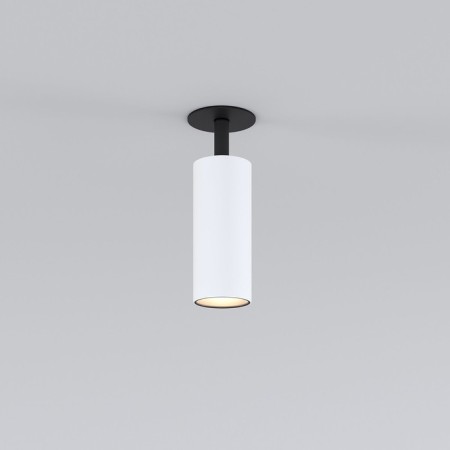 Lamp ceiling Elektrostandard, Diffe Led 10 W, 52x52x185 mm, IP20, white, black color-1