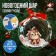 Set for experiments Christmas tree toy "Ball with a deer", diameter 10 cm