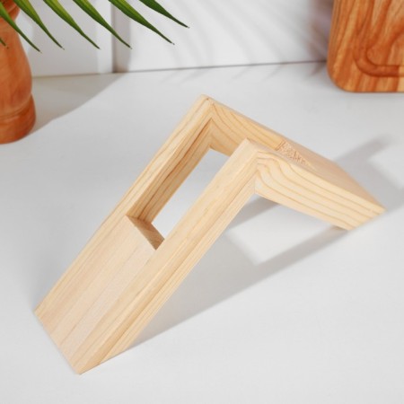 Wooden napkin "Triangle" 210x48x105mm-4