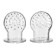Nibler mesh, silicone, 2pcs, size l