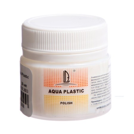 Lacques for soft surfaces, glossy acrylic, water -based 20 ml, Luxart Aqua Plastic-2