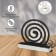 Spiral stand from mosquitoes and incense, metal, "Buddha"