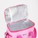 Thermal -mosa with a zipper, 5.8 liters, 2 outer pockets, pink color