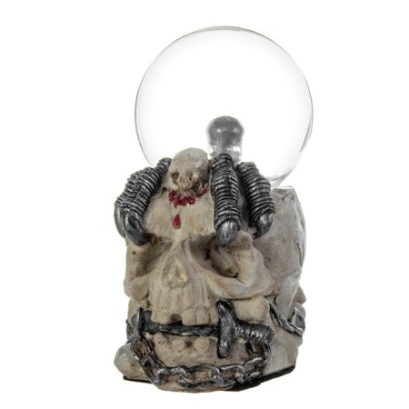Plasmic ball "Skull" color 12x17x20 cm Risalux-10