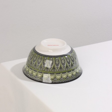 Boronnik ceramic share "Mirsoole", 350 ml, d = 12.5 cm, green color-3