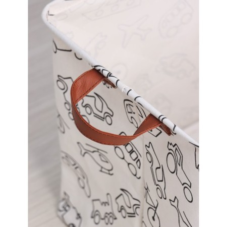 Storage basket "Movement", 34 × 34 × 31 cm, white color-2