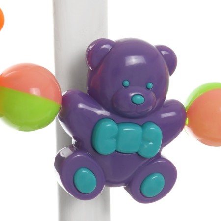 Stretching to a stroller/crib "Funny Bear", 4 toys, crumb me-9