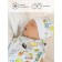 Lightning diaper with a hat with a capsmos “Cosmos”, height 56-68 cm