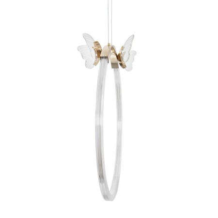 Bayerlux lamp "Butterflies" LED 38W gold 49x16x52.5-150 cm-4
