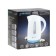 Electric kettle Gelberk GL-463, plastic, 1.7 l, 2200 watts, white-violet
