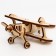 Wooden designer "Airplane"