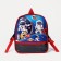 Children's backpack on lightning, 1 outer pocket, insert mix, colorful/red color