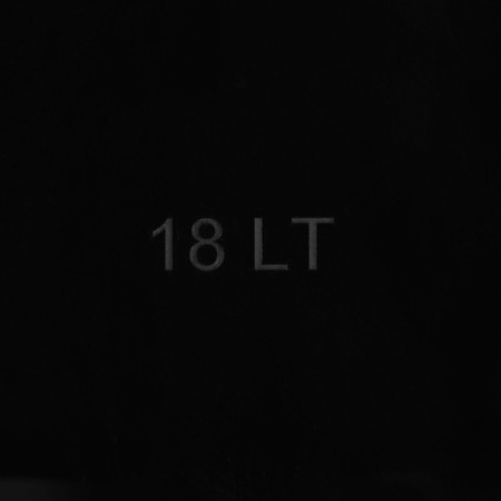 Garbage bucket "Bouquet", 18 l, black color-3