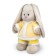 Soft toy "Bunny mi in a yellow fur coat", 25 cm