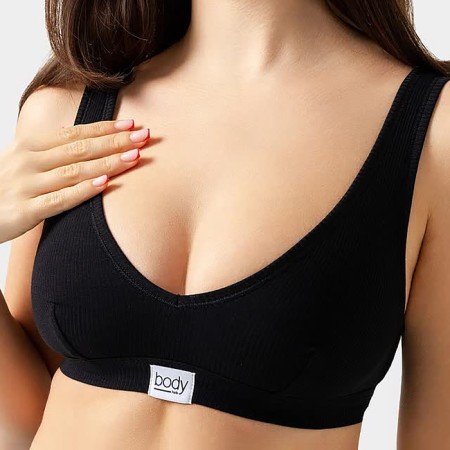 Feminine busting, black color, size 48 (l)-2