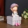 Polystone souvenir "Baby/Baby in a hat, with cocktail" Long legs mix 18x6.5x7.5 cm