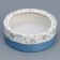 Box for Makarun Tubus with the Snowflake window, 16 x 16 x 5 cm, New Year