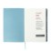 Weekly Datir 2025 Glick Region O leather A5 80l Escalada, BL TIS, KR BL 70 g/m², blue