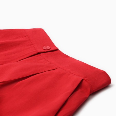 Female set (blouse, shorts) minku: Casual Collection Red color, rr 42-9