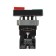 Lay5 "I-O" rectangular button 230 in no+nc