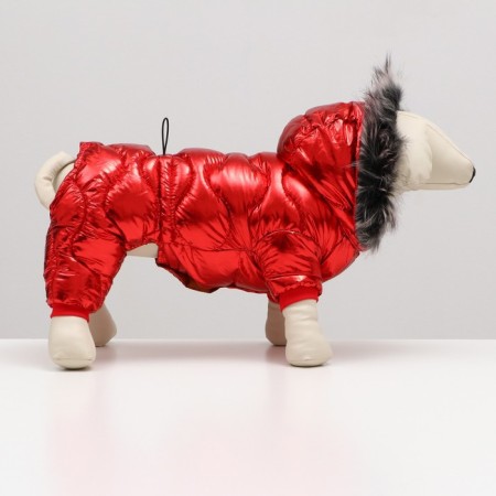 The jumpsuit "Girl" with a weight, size 14 (ds 32 cm, og 42 cm, Osh 31 cm), red-1