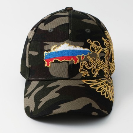 Male cap "Russia", camouflage, rr 56-2