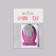Forms for nail extension, 10 pcs, silver/pink color