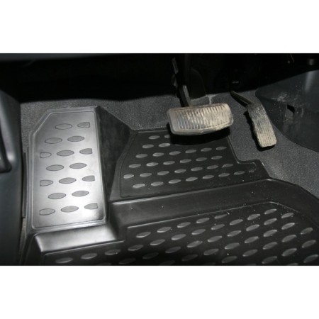 3D mats in the Kia Cerato salon 2009-2013, 4 pcs. (polyurethane)-1