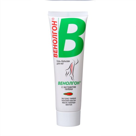Venolgon gel balsam with leech extract, 3 pcs 75 ml-1