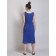 Female dress, size 46, cornflower color