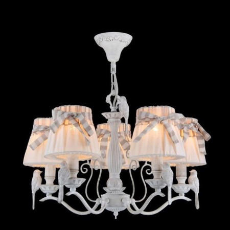 Maytoni ARM013-05-W, 5HE14, 40W, 55x55x87 cm, white antik color-5