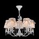 Maytoni ARM013-05-W, 5HE14, 40W, 55x55x87 cm, white antik color