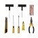Road set for tire repair, compressor 50 l/min, tools