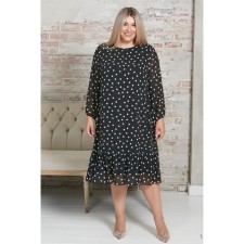 Female dress, size 54, black color