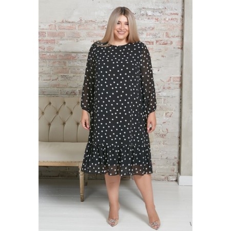 Female dress, size 54, black color