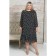 Female dress, size 54, black color