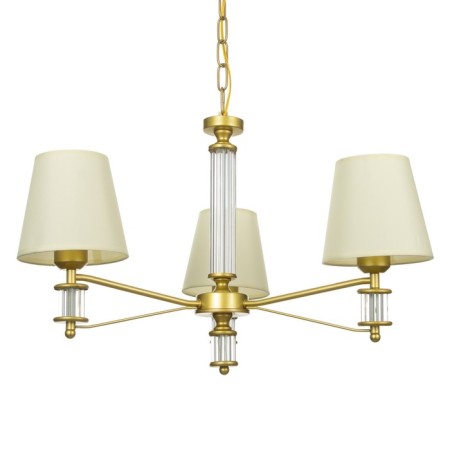 Chandelier 1091/3GD 40W E27 gold 60x60x38-78 cm-1