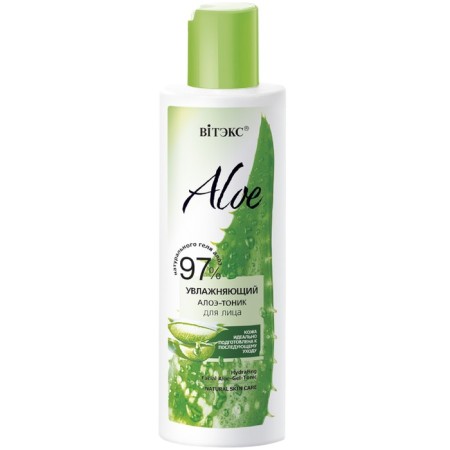 Aloe-tonic for the face of Vitex, moisturizing, 150 ml