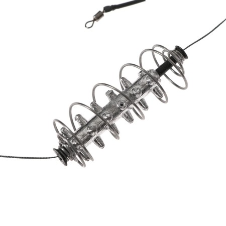 Carp tackle, hedgehog feeder, rocker, 2 hooks No. 6, 35 g-5
